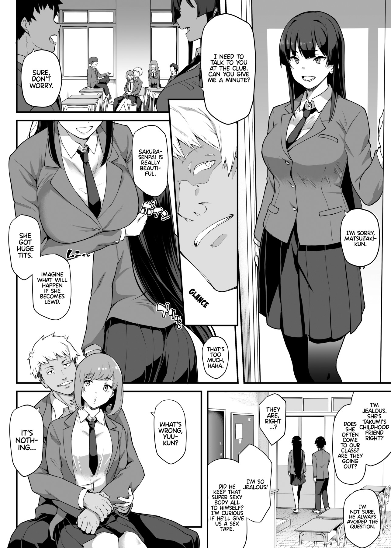 Hentai Manga Comic-There's No Way My Hot Girlfriend Who Is My Childhood Friend And Captain of the Kendo Club Would Fall For Those Playboys-v22m-v22m-v22m-Read-4